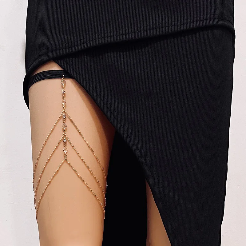 Body Jewelry For Sale - Fashion Summer Bohemian Thigh Chain Simple