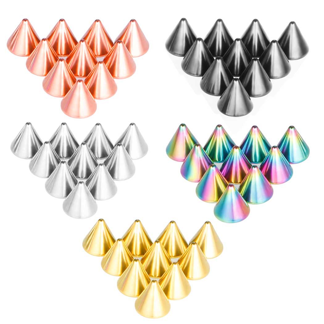 Body Jewelry Replacement Ball - 10 Cái Trang Sức Inox Dự
