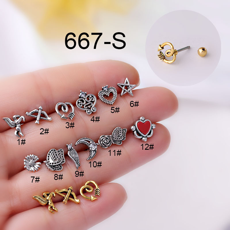 Body Jewelry Hot - Nóng Vintage Sụn Đính Xà Cừ