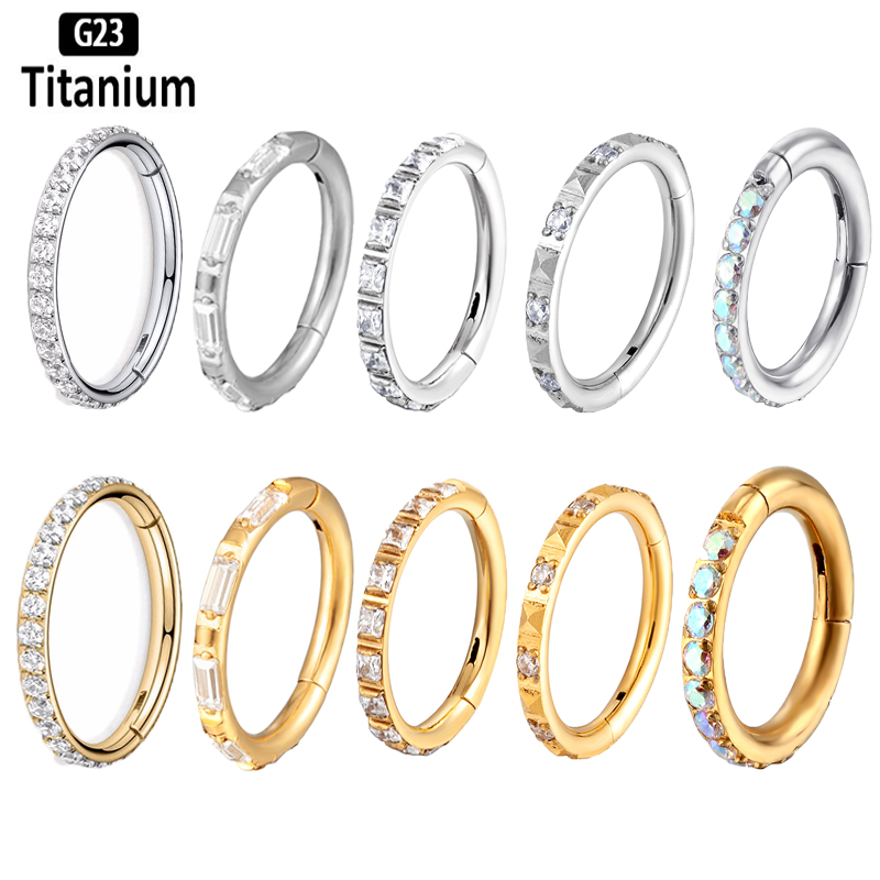 ASTM F136 Titanium Earrings Hi - đánh giá và giá Body Jewelry Quality