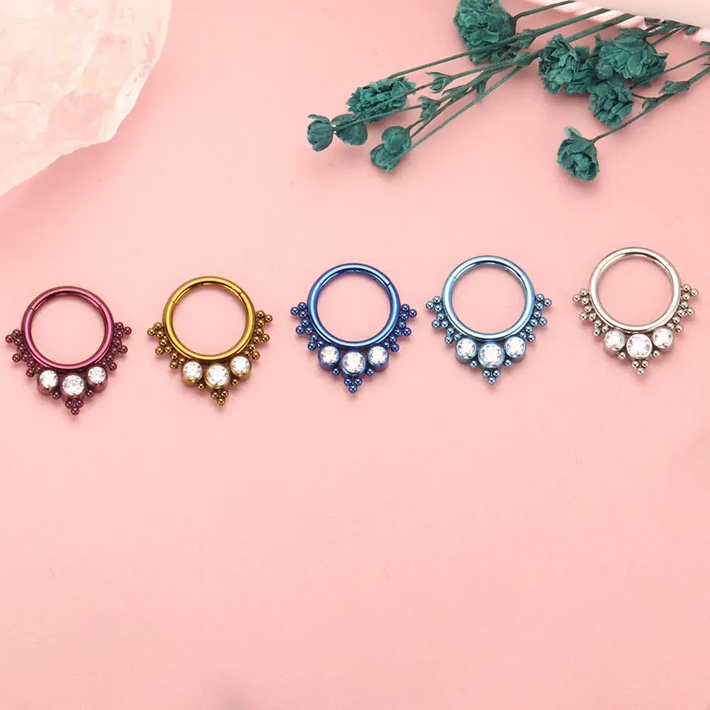 ASTM F136 Titanium Clicker Hig - đánh giá và giá Body Jewelry Quality