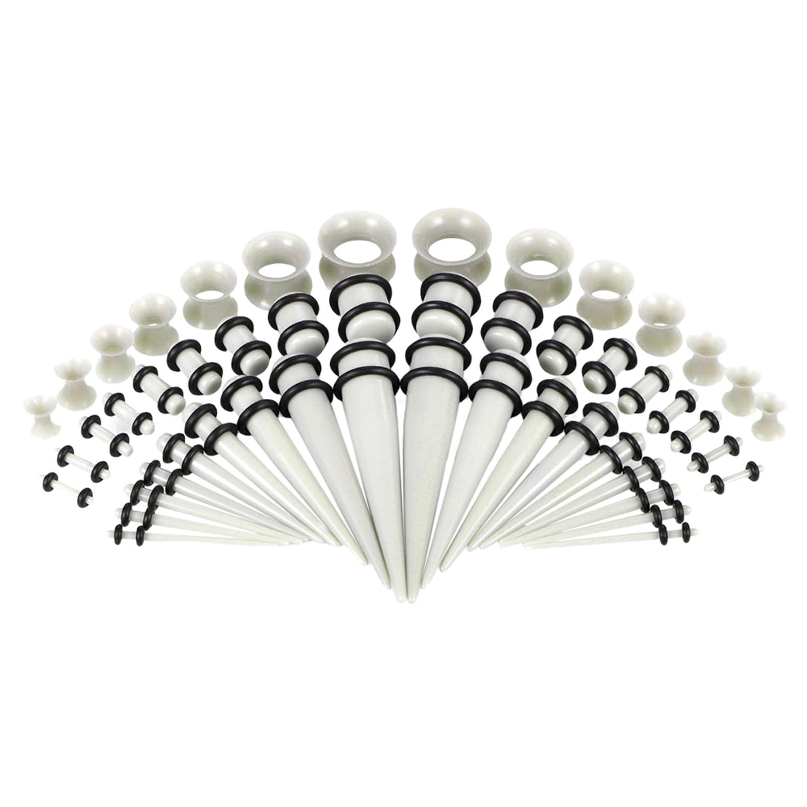 50 Pieces Multi Size Gauges Ki - đánh giá và giá Body Jewelry Gauge Sizes
