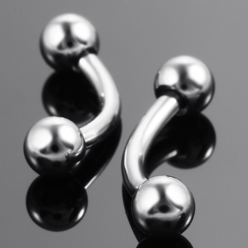 10 Cái/lốc Thép Lông Mày Chuối - đánh giá và giá Rook Curved Barbell