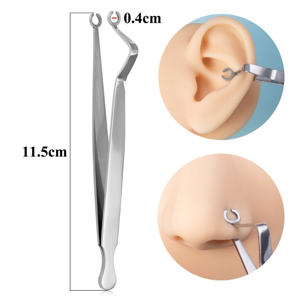 Surgical Steel Body Piercing T - đánh giá và giá Body Jewelry Ring Opening Pliers