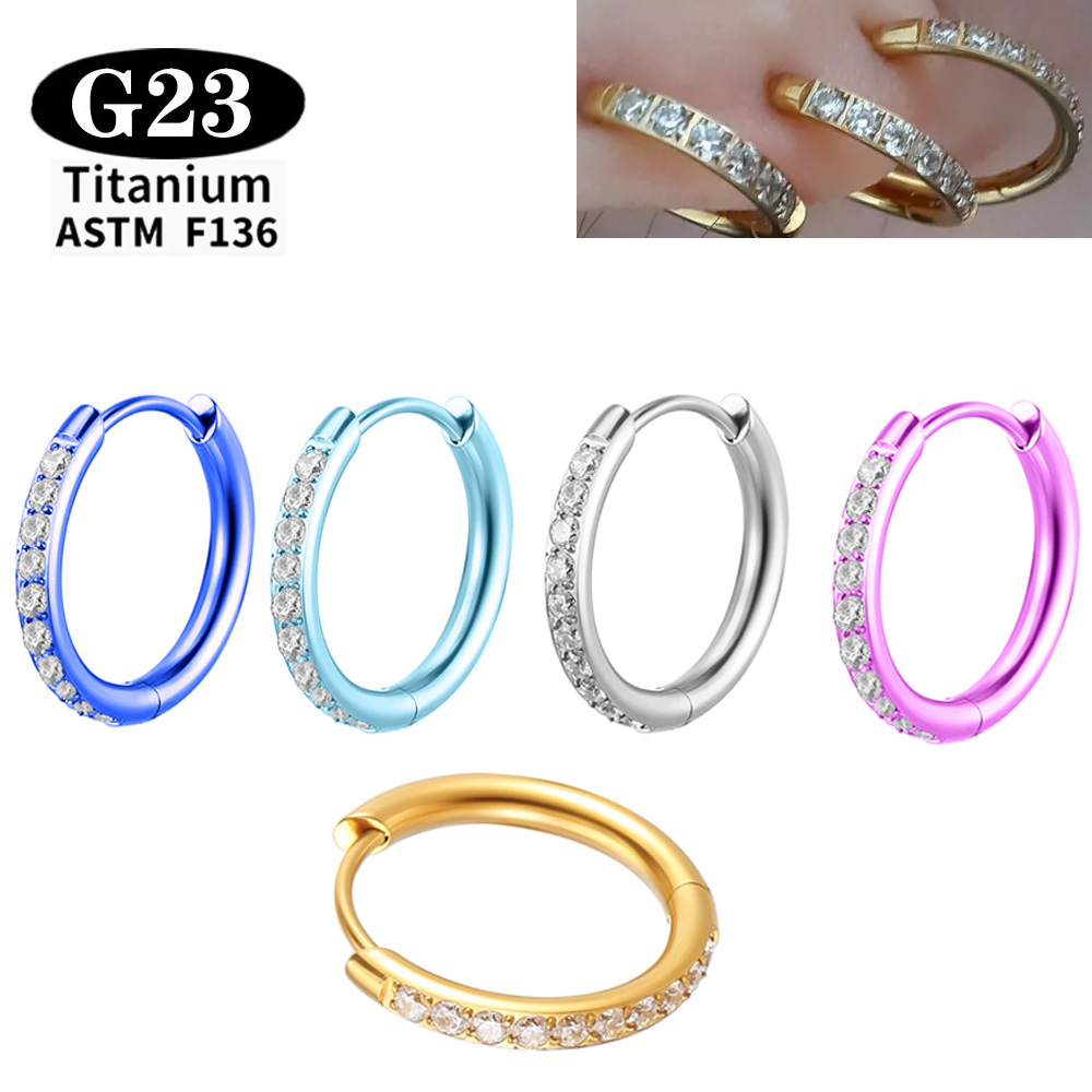 ASTM F136 G23 Titanium arring  - đánh giá và giá Body Jewelry Quality