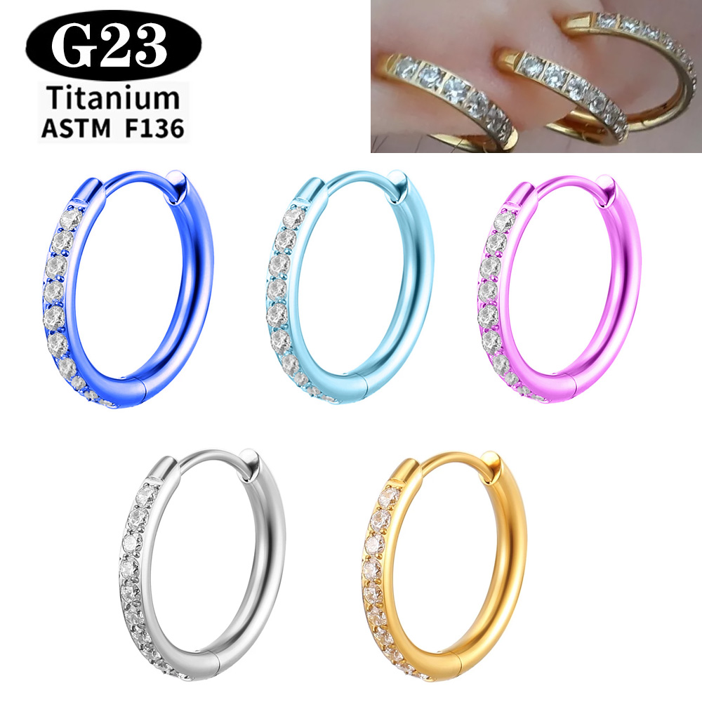 ASTM F136 G23 Titanium arring  - đánh giá và giá Body Jewelry Quality