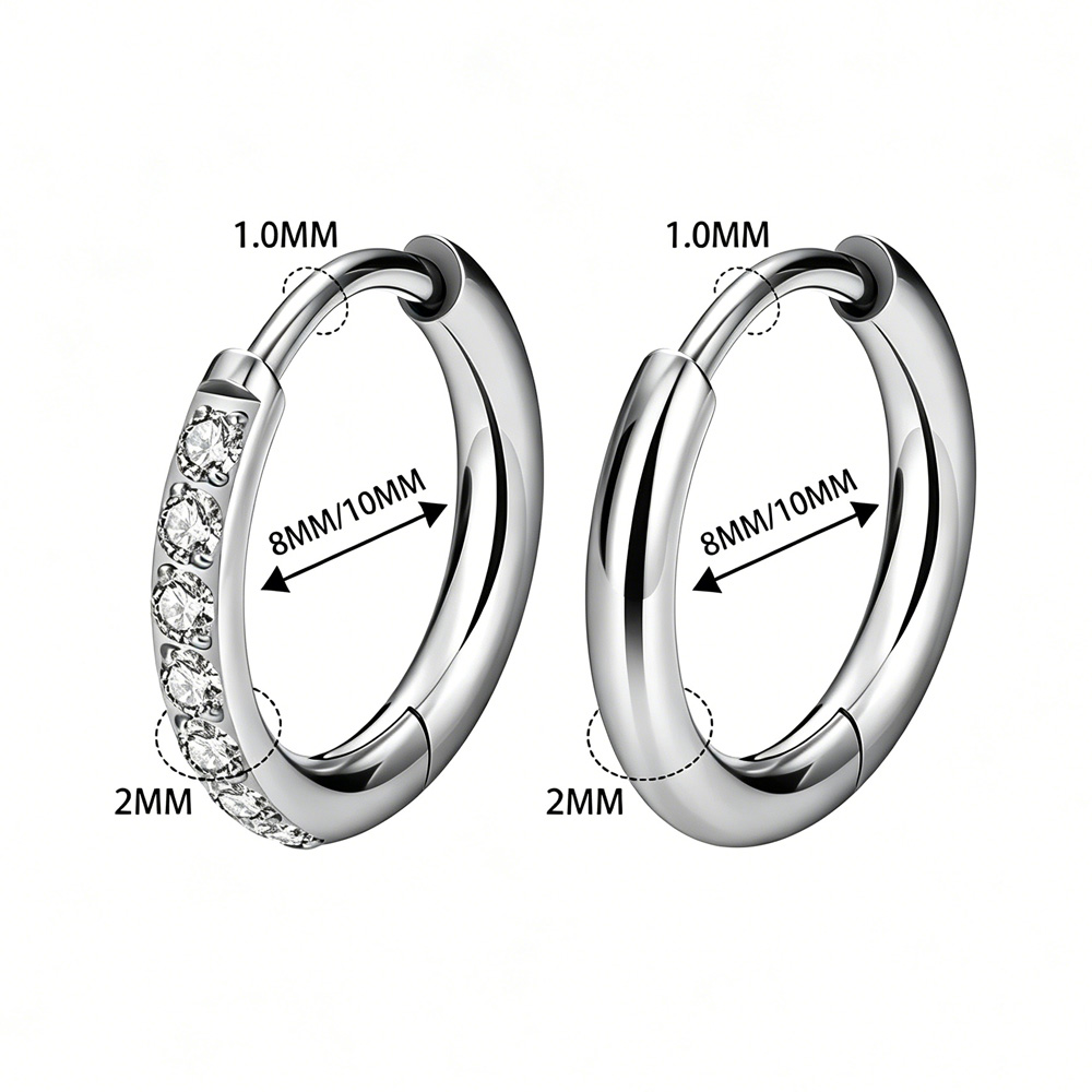 ASTM F136 G23 Titanium arring  - đánh giá và giá Body Jewelry Quality