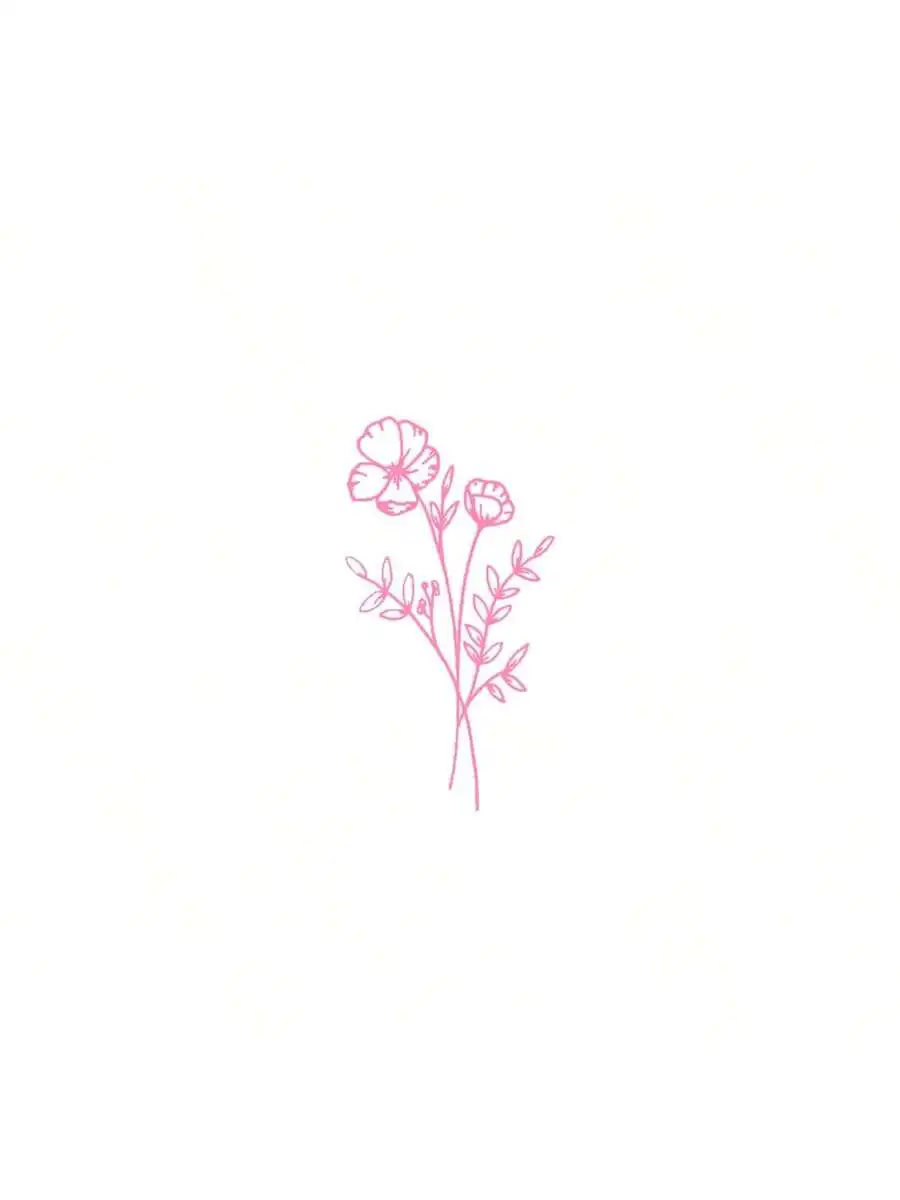 1pc Wild Flower Car Sticker, S - đánh giá và giá Body Jewelry Back