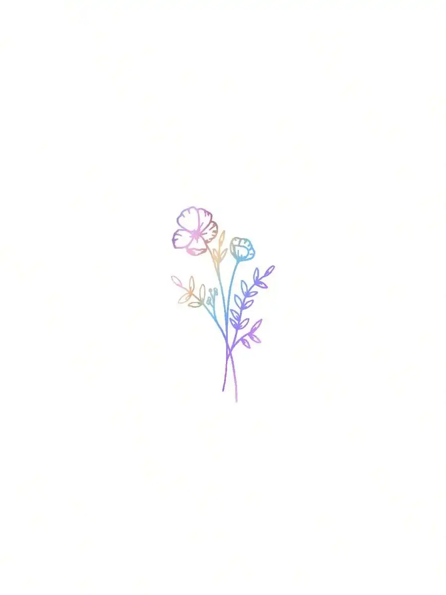 1pc Wild Flower Car Sticker, S - đánh giá và giá Body Jewelry Back