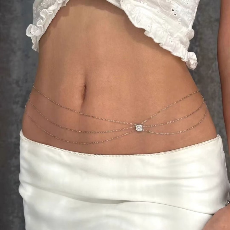 Summer  Hot Metal Waist Chain  - đánh giá và giá Body Jewelry Hot