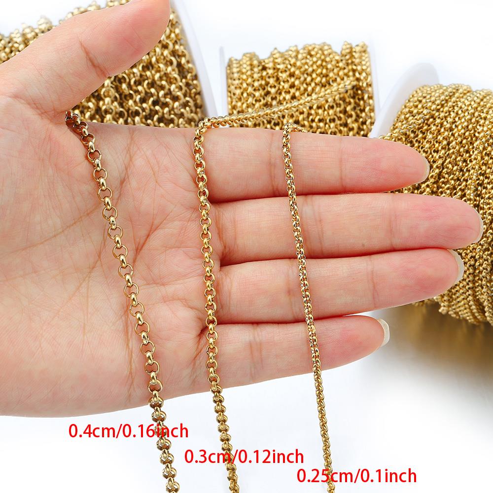 1 Meter 2-4mm Stainless Steel  - đánh giá và giá Body Jewelry Bulk