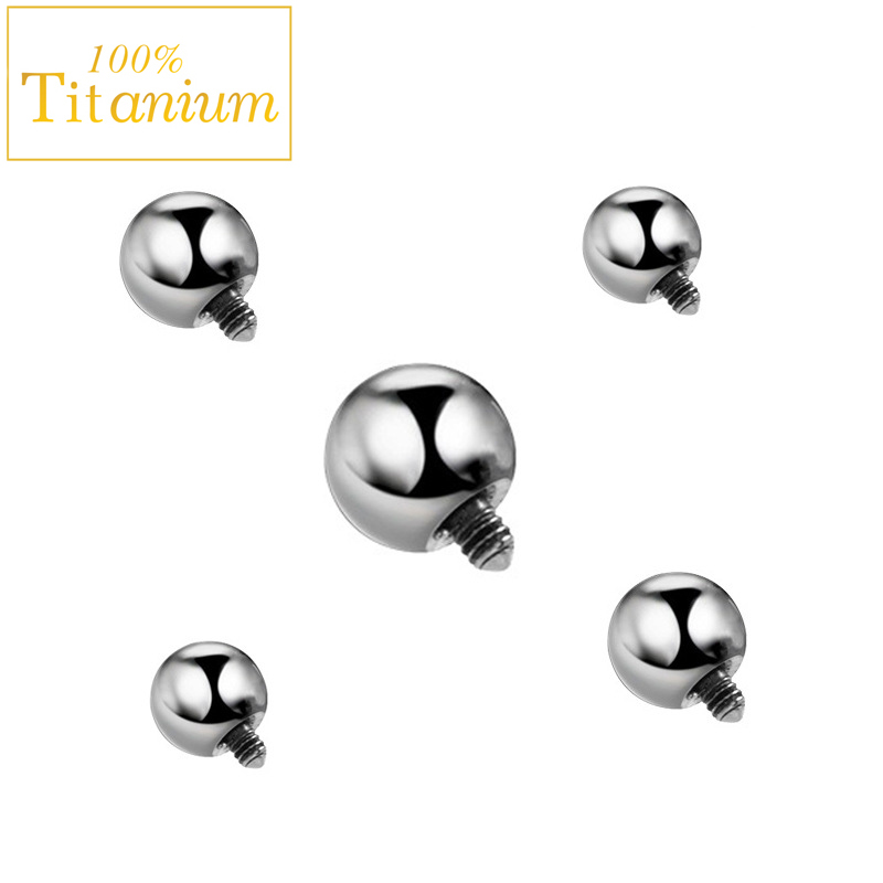 10Pc Implant Grade ASTM G23 Ti - đánh giá và giá Body Jewelry Replacement Ball
