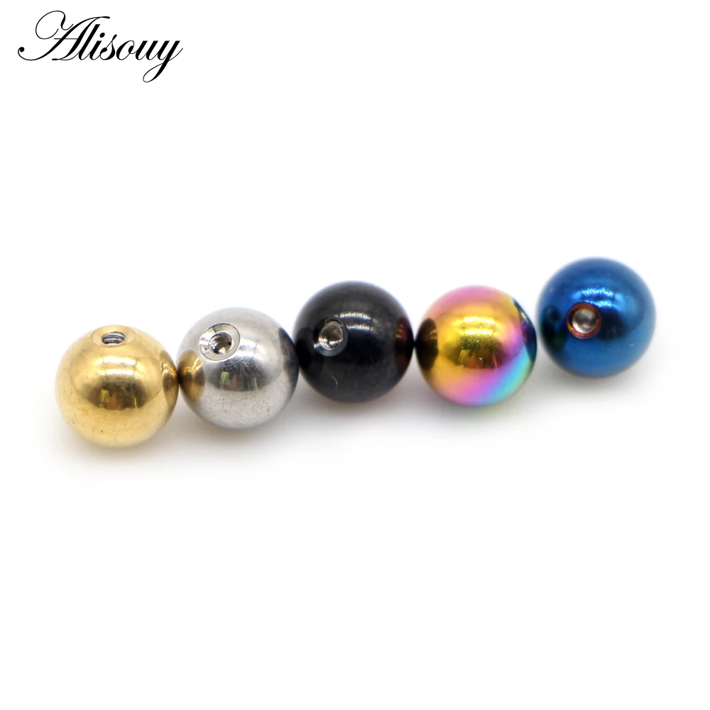 Alisouy 10 Pieces/Lot Stainles - đánh giá và giá Body Jewelry Replacement Ball