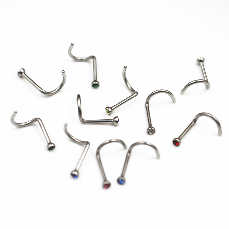 50pcs 20Gx7x2mm Gems Inside No - đánh giá và giá Body Jewelry Good Quality