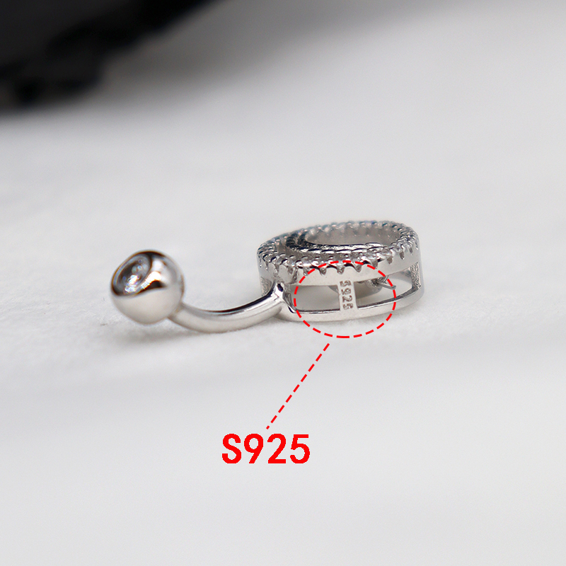 Piercing Belly Button Silver 9 - đánh giá và giá Body Jewelry Good Quality