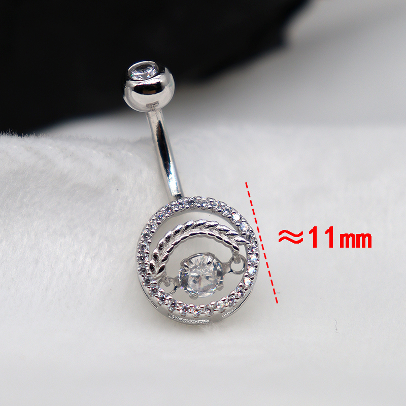Piercing Belly Button Silver 9 - đánh giá và giá Body Jewelry Good Quality