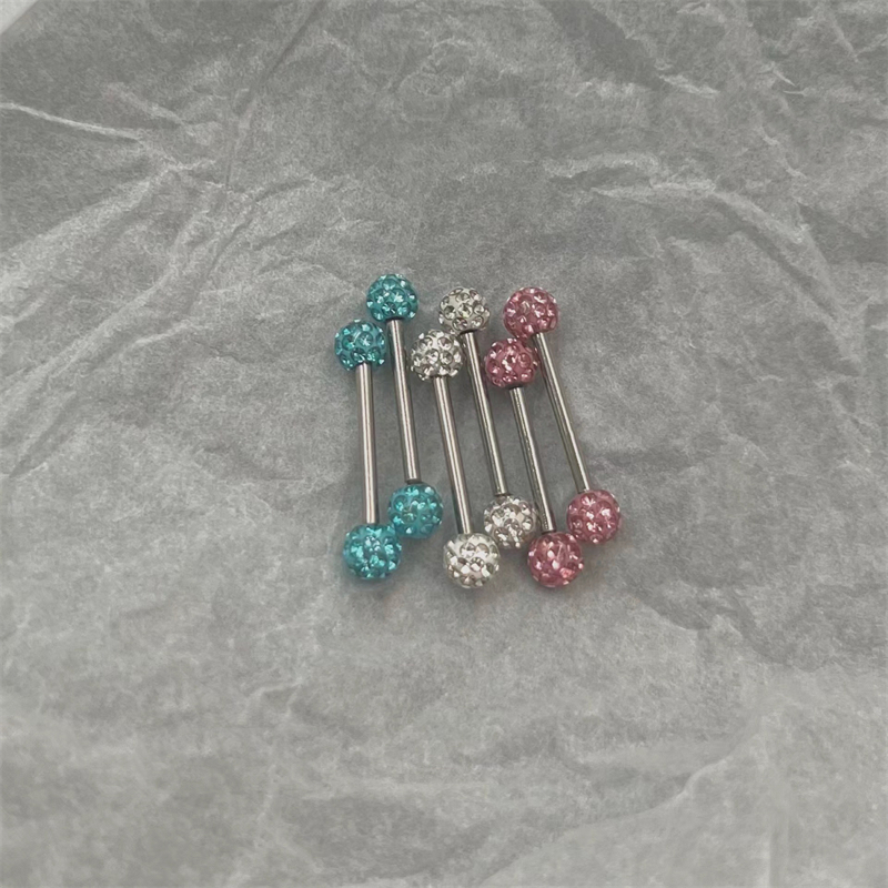 Titanium Steel Tongue Stud Spa - đánh giá và giá Body Jewelry Replacement Ball