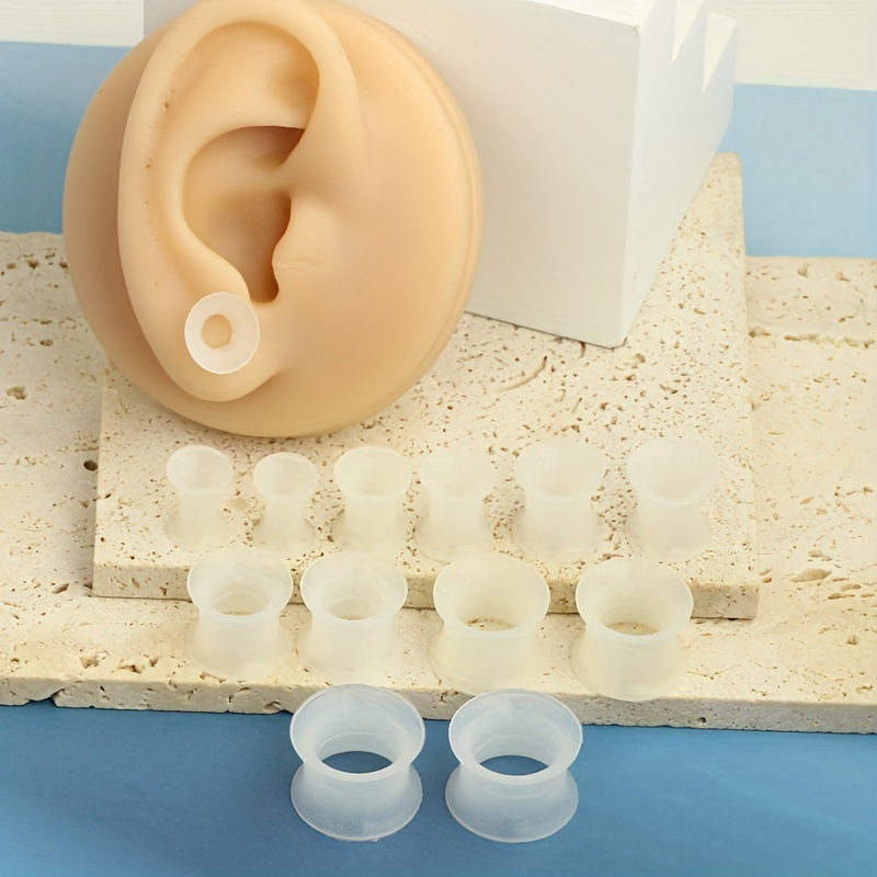 2pcs Size 3-30mm Glow-in-the-D - đánh giá và giá Body Jewelry Gauge Sizes