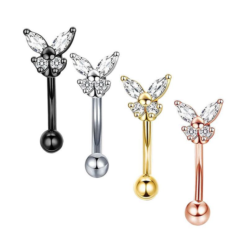 Gold Rook Piercing Jewelry 14K - đánh giá và giá Rook Curved Barbell