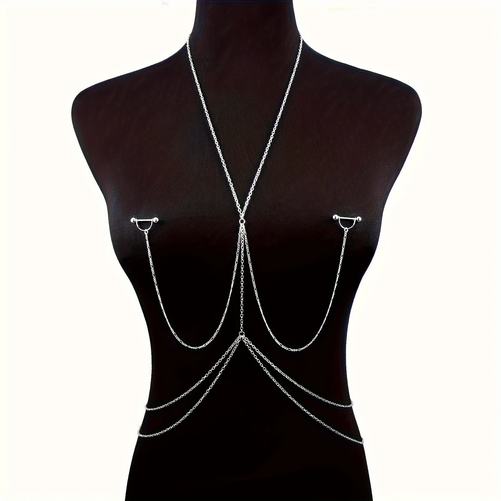 1pc  Elegant & Sexy Body Chain - đánh giá và giá Body Jewelry Chest