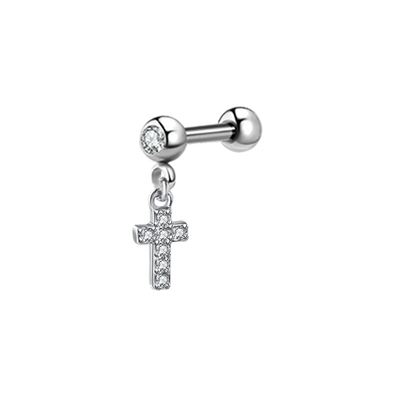 1 Cái Mặt Trăng Sụn Tai Bông B - đánh giá và giá Rook Curved Barbell