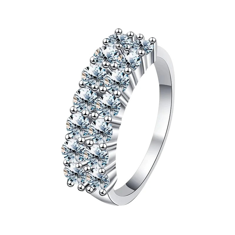 DWJ 1.4ct Real Moissanite Diam - đánh giá và giá Body Jewelry High Quality
