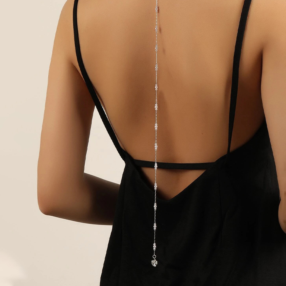 Luxury Bridal Round Rhinestone - đánh giá và giá Body Jewelry Back