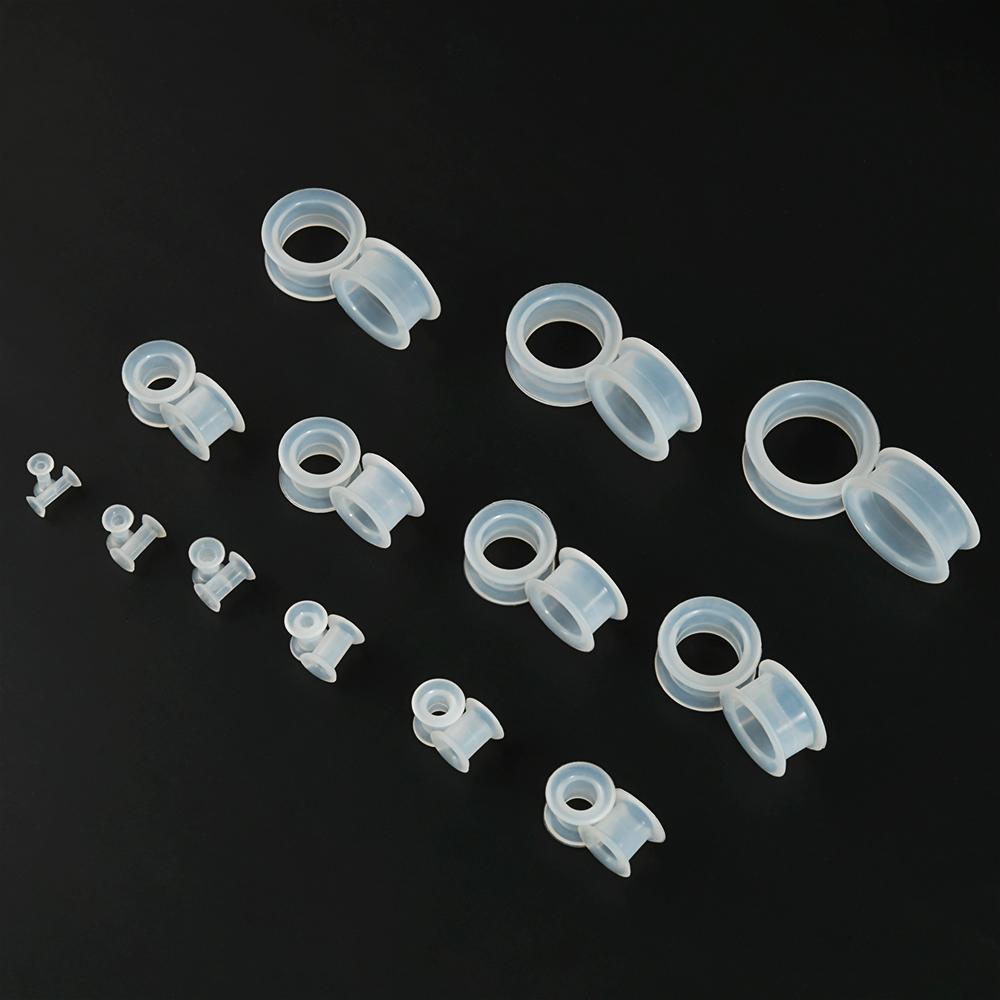 PAIR-Clear Ear Gauges Large Si - đánh giá và giá Body Jewelry Gauge Sizes