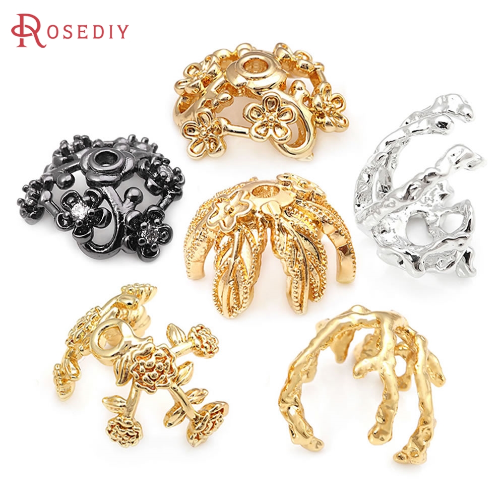 18K Gold Color Brass Flower Sh - đánh giá và giá Body Jewelry High Quality
