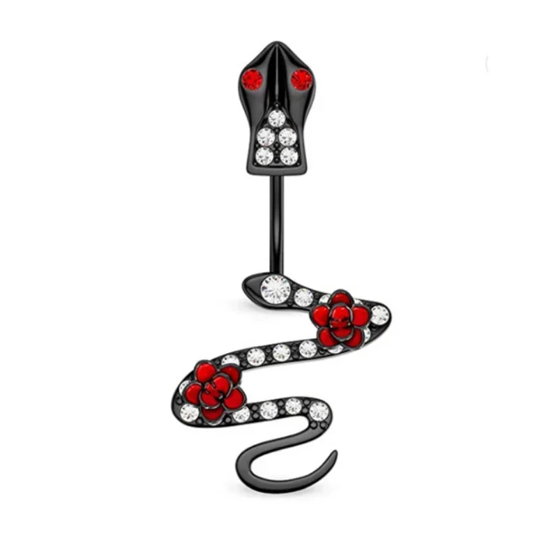 Personality Heart-shaped Navel - đánh giá và giá Body Jewelry Hot