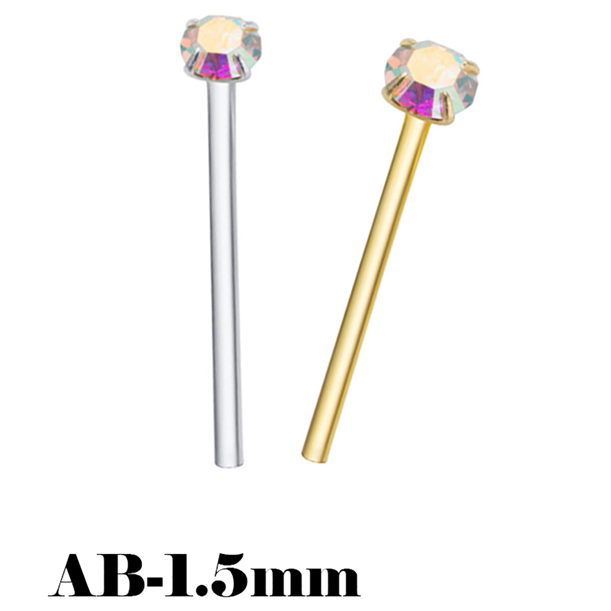 925 Sterling Silver Nose Studs - đánh giá và giá Body Jewelry La