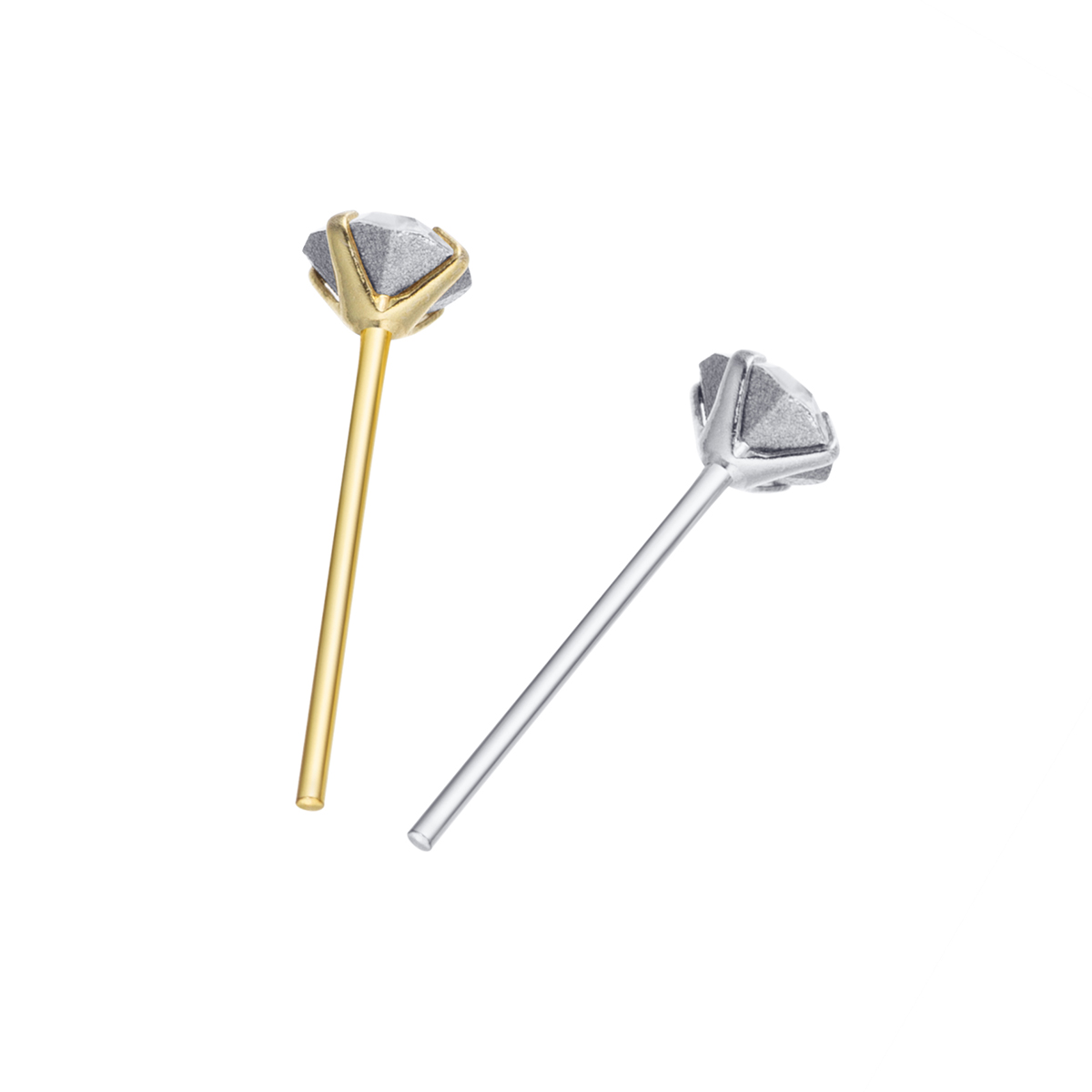 925 Sterling Silver Nose Studs - đánh giá và giá Body Jewelry La