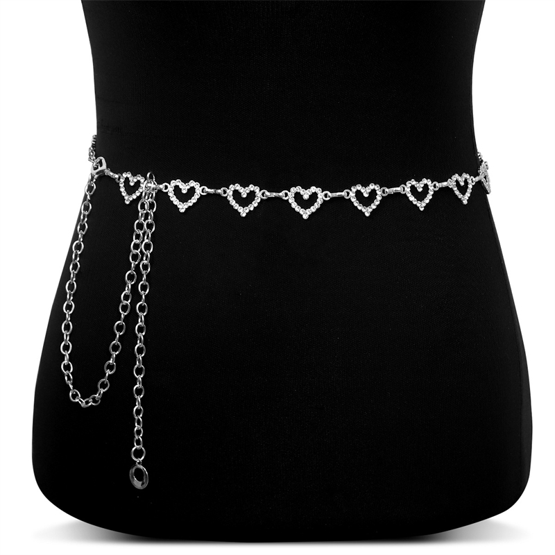 Fashion Rhinestone Heart Waist - đánh giá và giá Body Jewelry For Sale