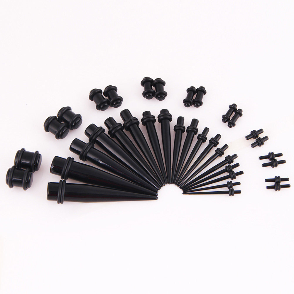 36Pcs Ear Expander Set Cone Au - đánh giá và giá Body Jewelry Gauge Sizes