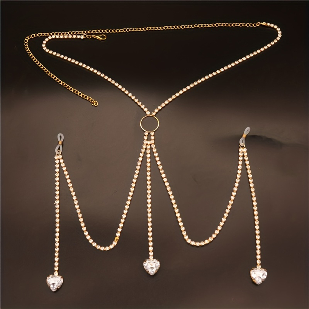 Exquisite Fashion Shining Rhin - đánh giá và giá Body Jewelry Chest