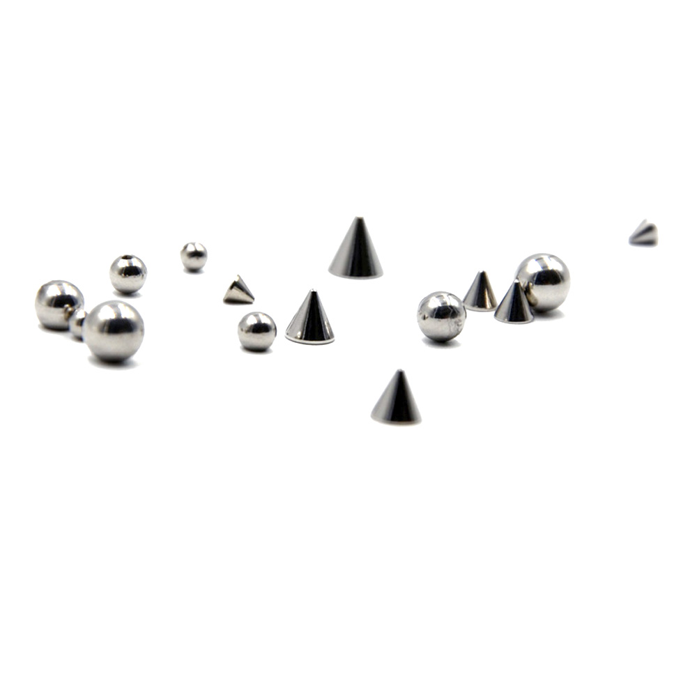 100 Cái/lốc Inox 14G 16G Phân  - đánh giá và giá Body Jewelry Replacement Ball