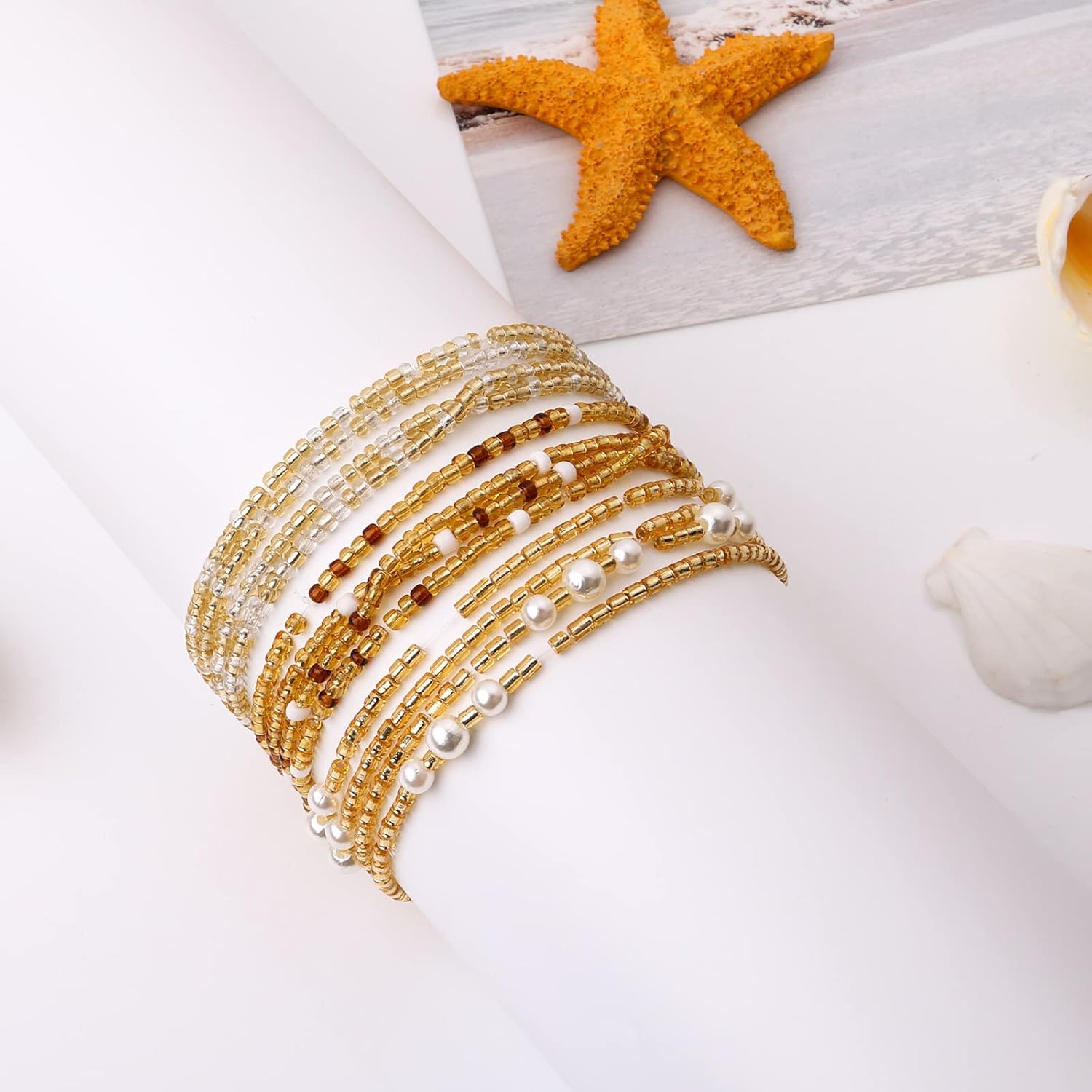 Waist Beads for Women Belly Be - đánh giá và giá Body Jewelry For Sale