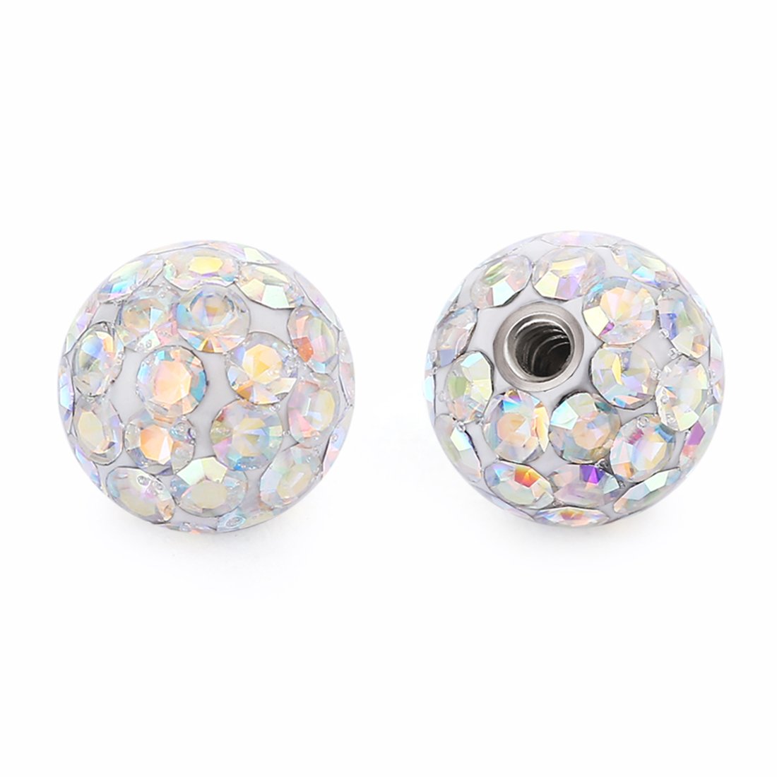 2 Pcs 14G 16G Surgical Stainle - đánh giá và giá Body Jewelry Replacement Ball