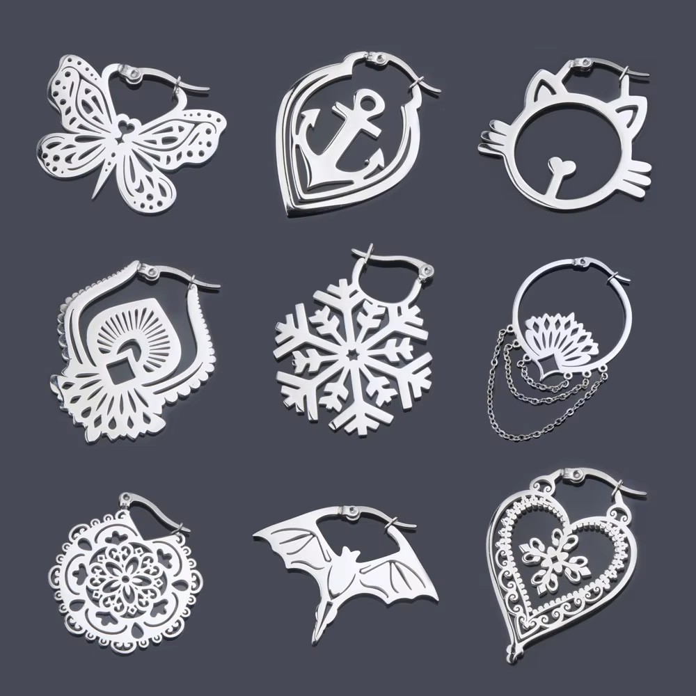 2 Chiếc Cao Cấp 7 Tinh Thể Tai - đánh giá và giá Body Jewelry Quality