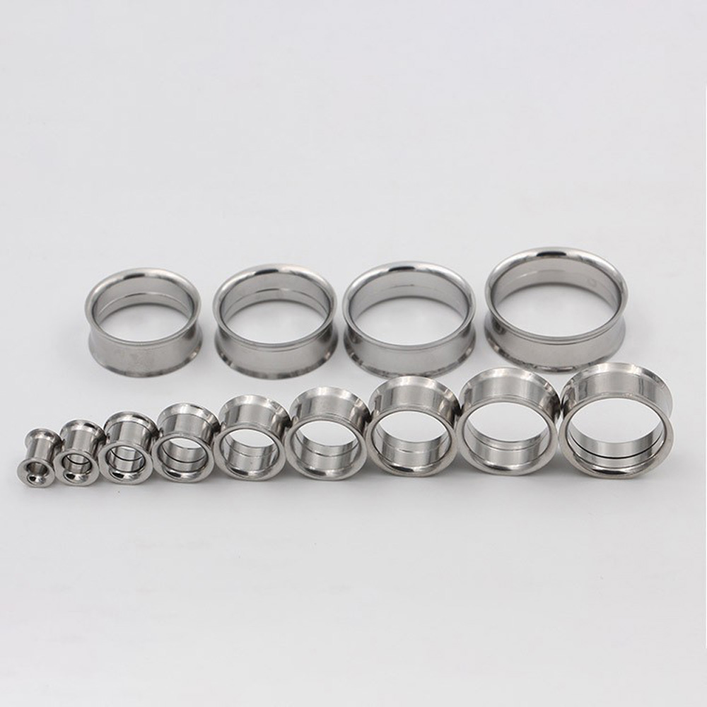 1 Pair/12 Pairs Set Stainless  - đánh giá và giá Body Jewelry Gauge Sizes