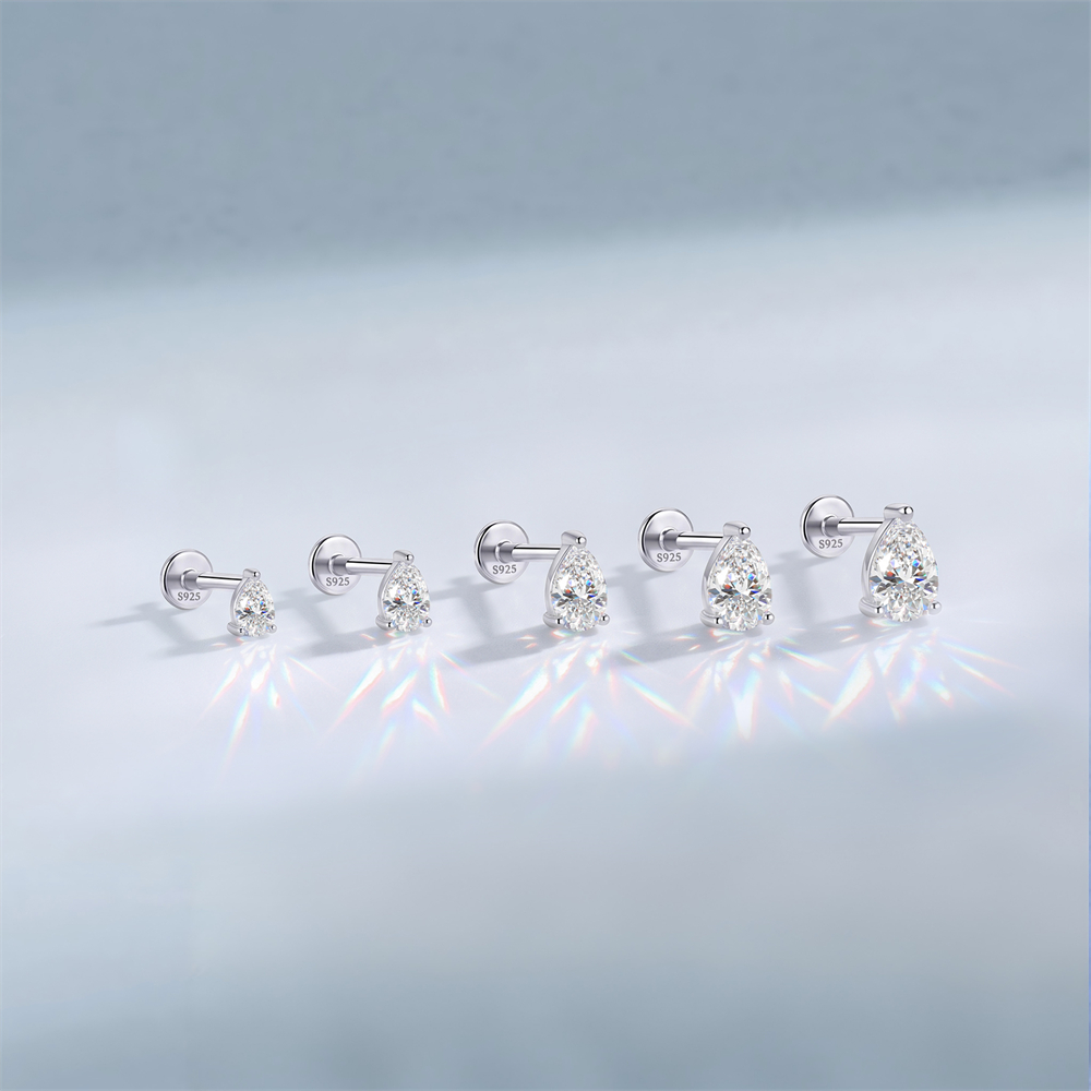 KOJ 1PC 925 Sterling Silver Cl - đánh giá và giá Body Jewelry Quality