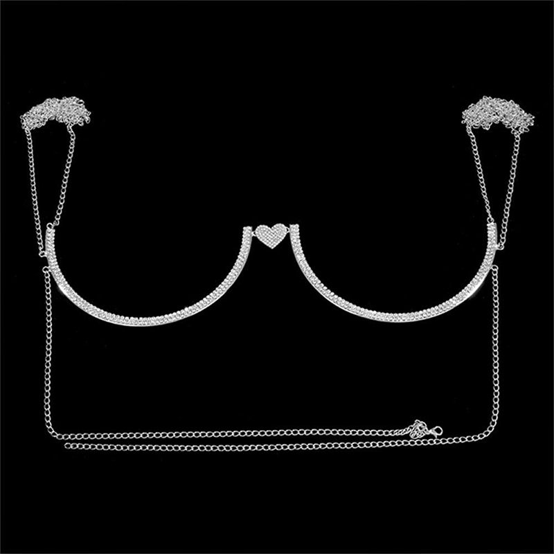 Stonefans Trái Tim Rhinestone  - đánh giá và giá Body Jewelry Chest